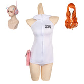 Nami weiß Kostüm One Piece Egghead Arc Nami Cosplay Outfits